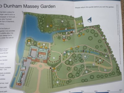 Dunham Massey Winter Garden Map